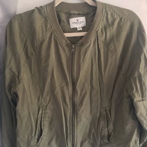 Army Green American Eagle Utility Jacket
